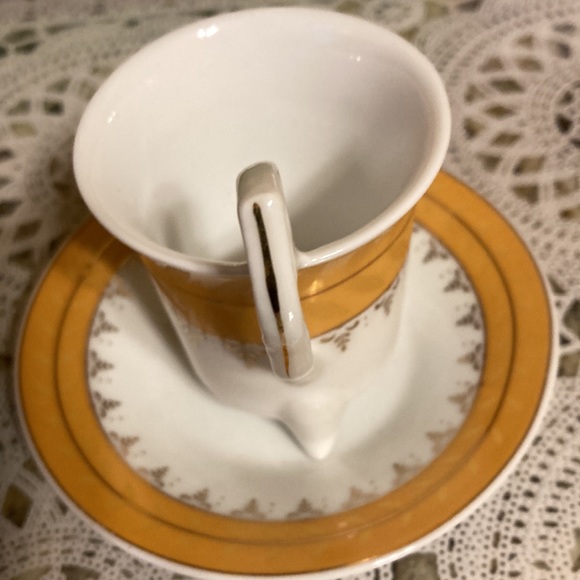 Fine Porcelain Espresso Coffee Set 12-pc service for 6 New in the Box - Picture 4 of 7
